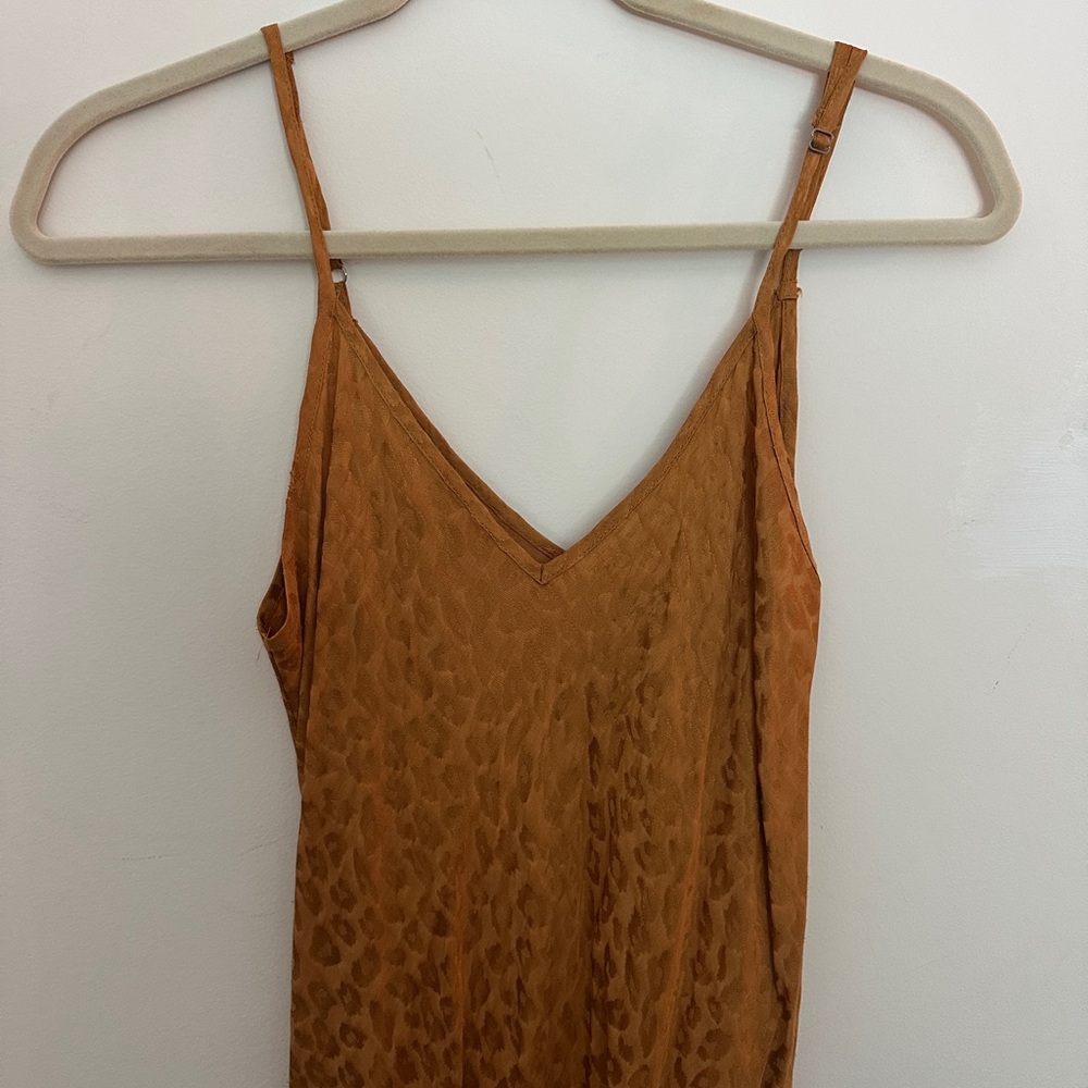 Leopard slip Dress